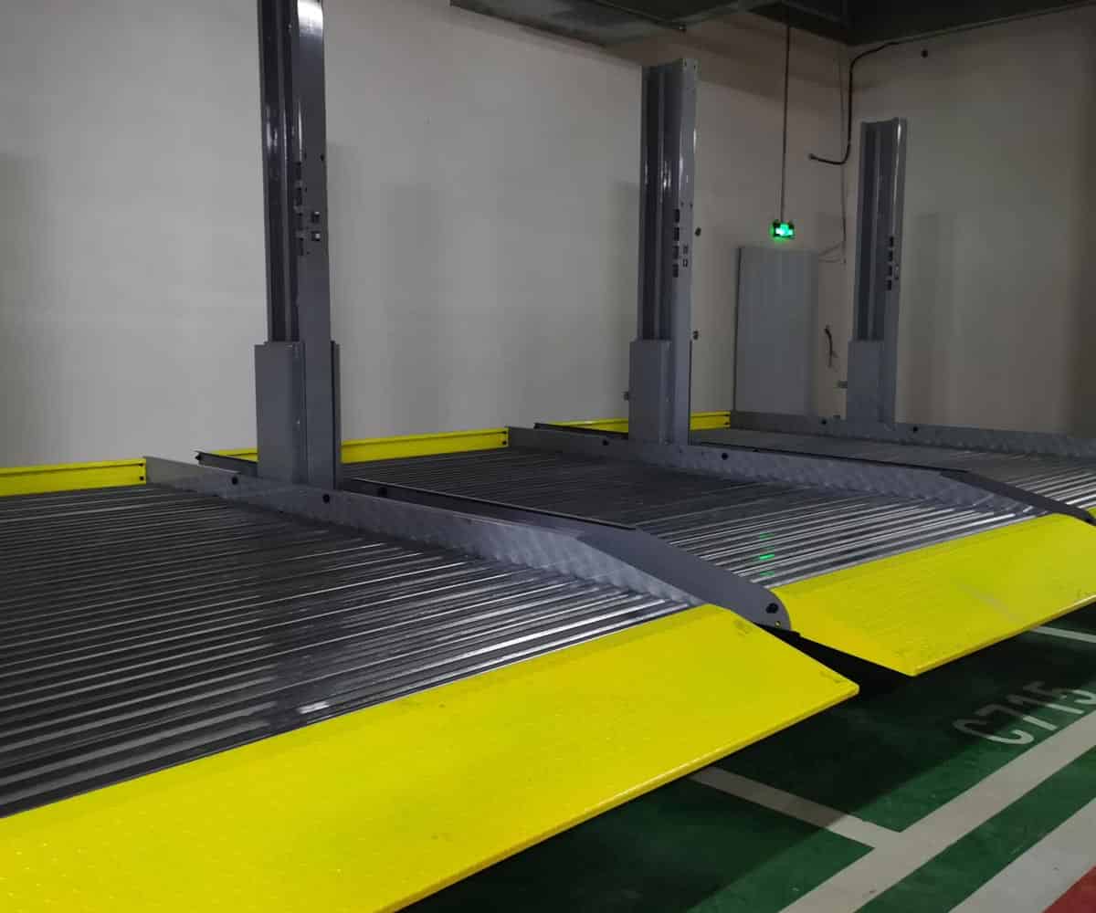 四柱簡(jiǎn)易類機(jī)械停車過驗(yàn)收